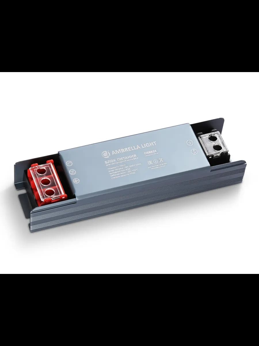 Блок питания для светодиодной ленты 24V 100W 4.2A IP20 фото 1