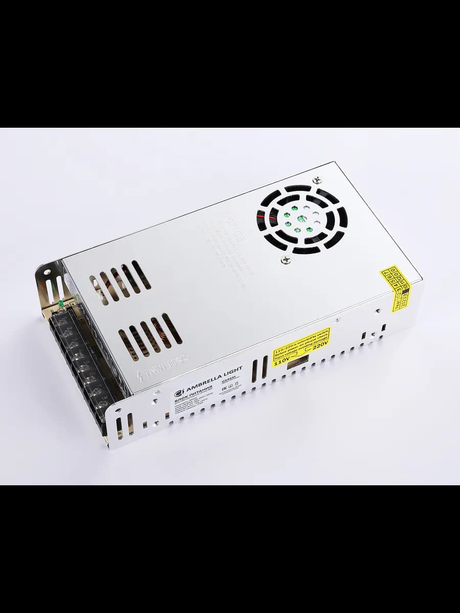 Блок питания для светодиодной ленты 12V 360W 30A IP20 фото 3