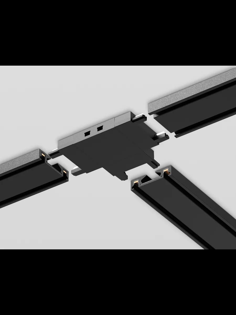 Коннектор Т-образный токопроводящий Magnetic Ultra slim 26 фото 3