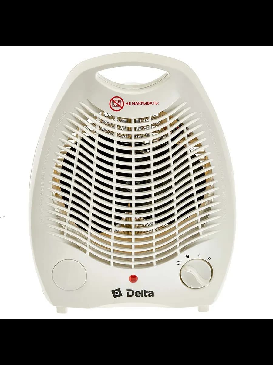 Тепловентилятор DELTA D-607 2000 Вт белый фото 2