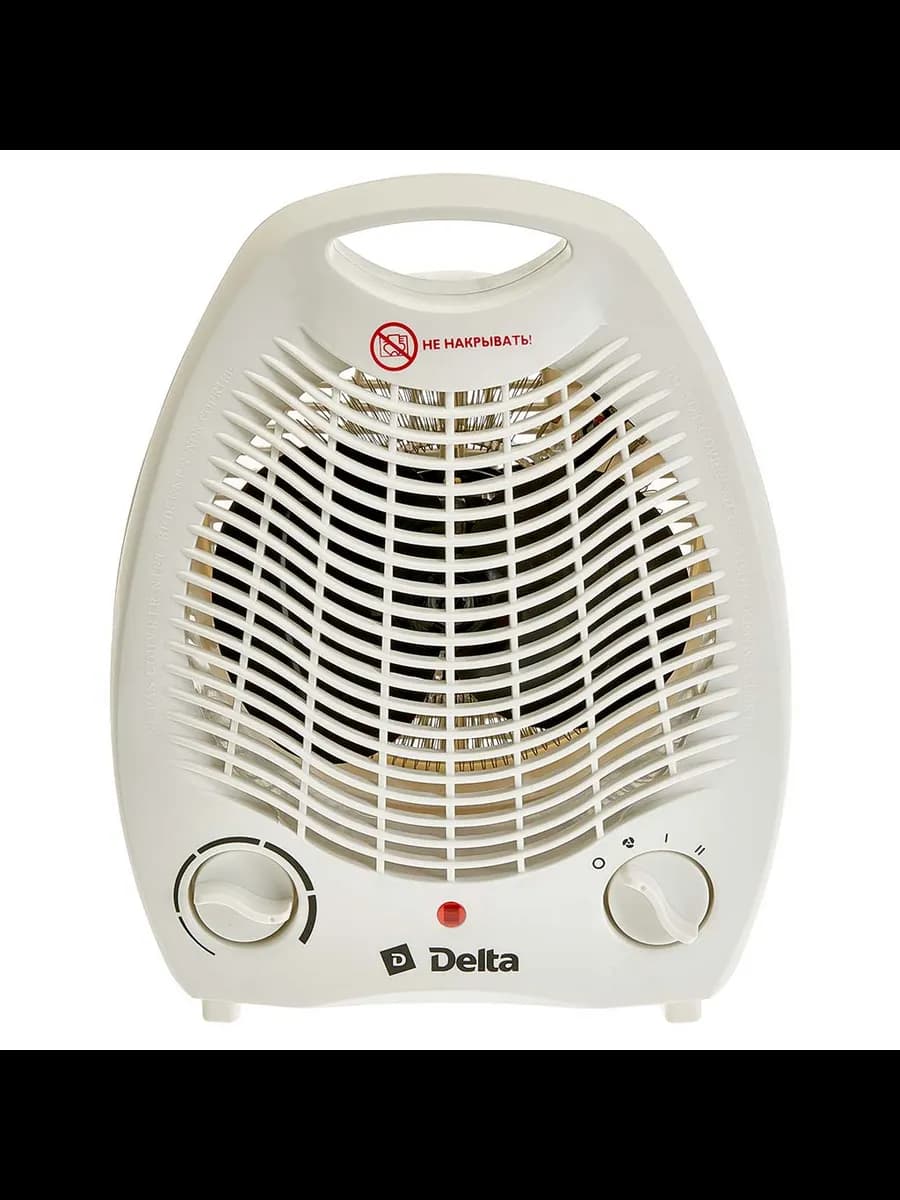 Тепловентилятор DELTA D-608 2000 Вт белый фото 2