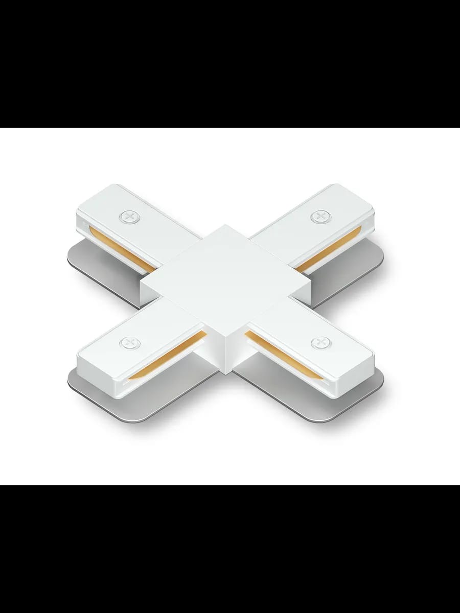 Коннектор Х-образный для однофазного шинопровода Standard