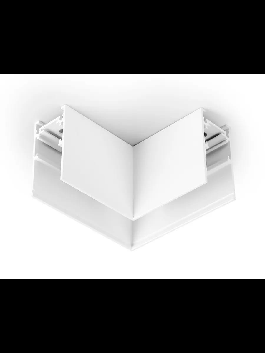 Коннектор угловой для накладного шинопровода Magnetic 20mm