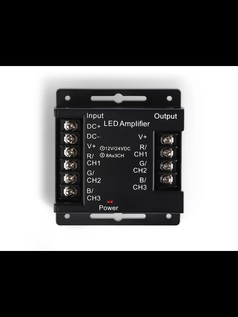 Усилитель для светодиодных лент RGB 24A 12V 288W/ 24V 576W