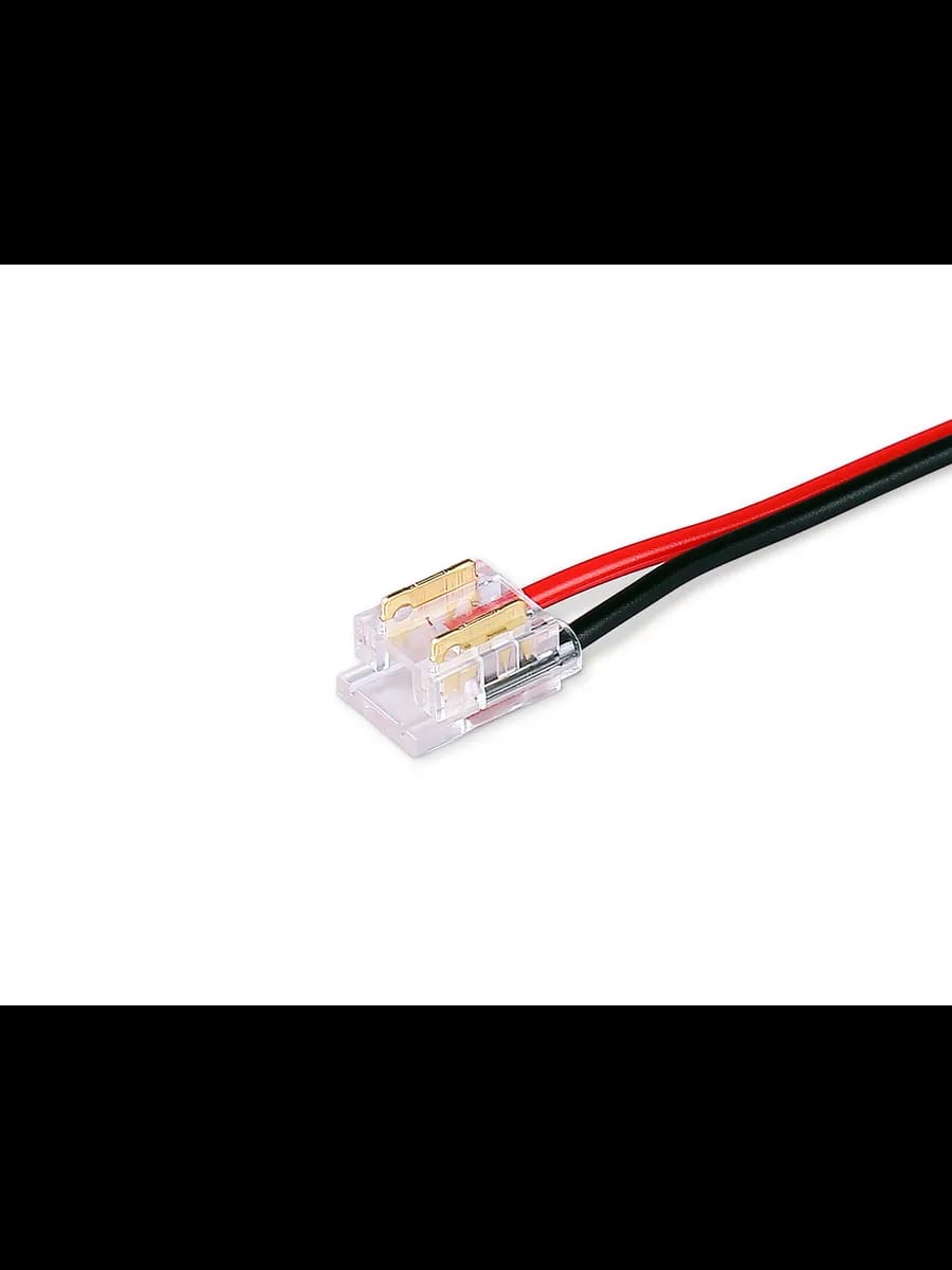 Соединитель гибкий односторонний COB 12/24V для лент 8/10mm