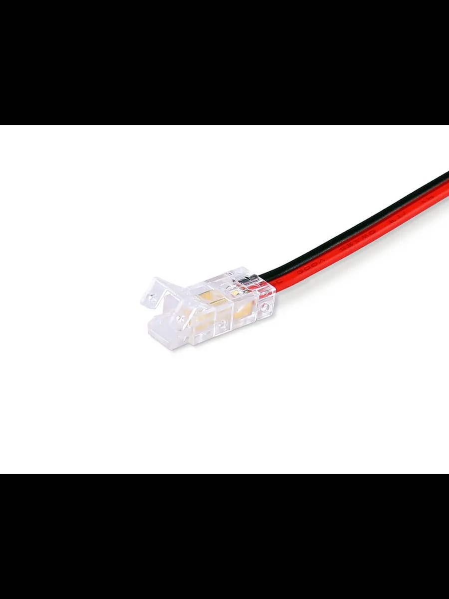 Соединитель гибкий односторонний COB 12/24V для лент 5mm