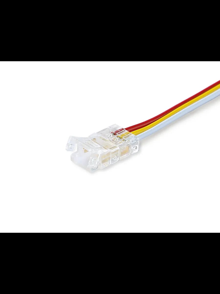 Соединитель гибкий двухсторонний COB CCT 12/24V для лент 8mm