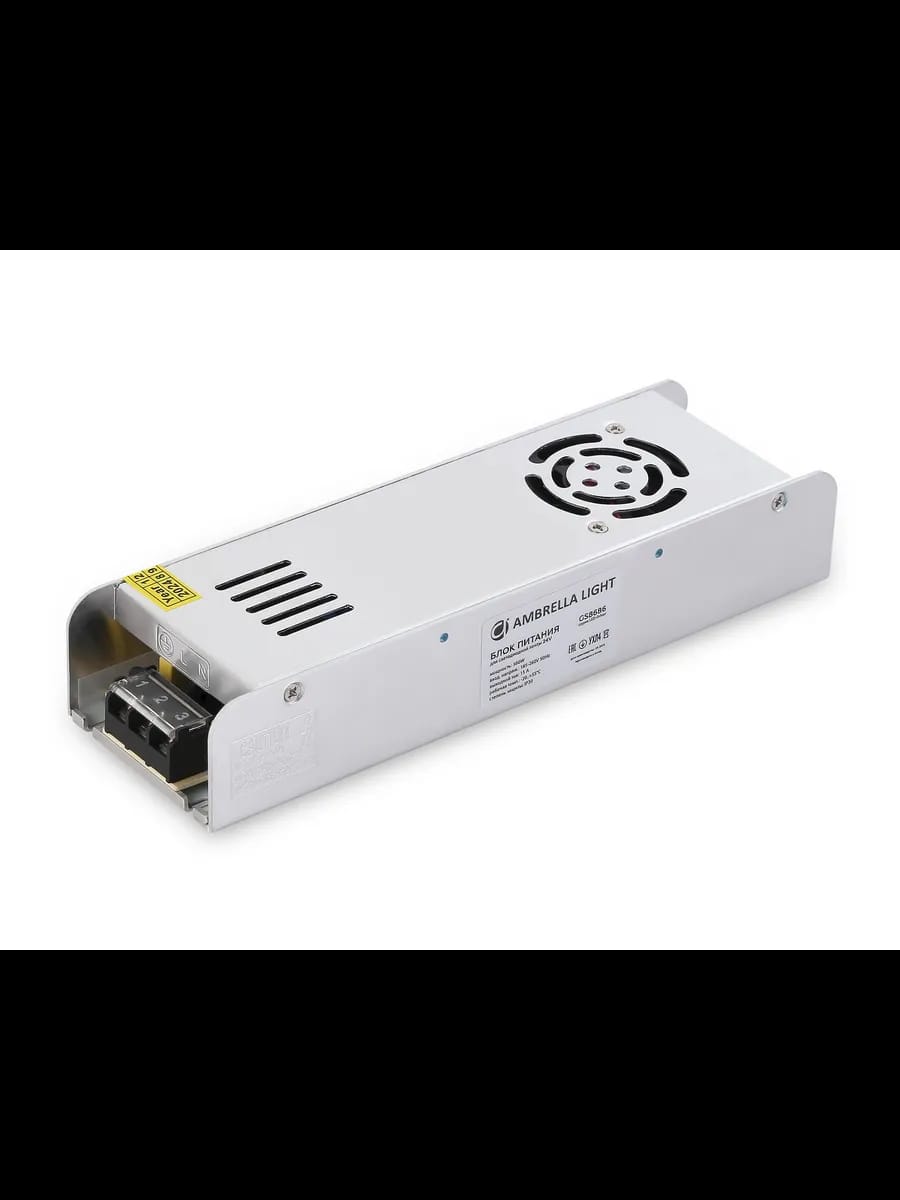 Блок питания с EMC для светодиодной ленты 24V 360W 15A IP20