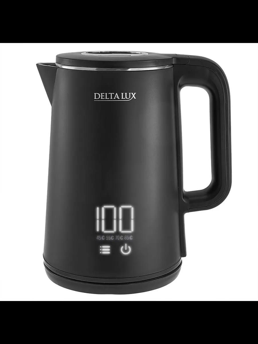 Чайники электрические Чайник DELTA LUX DE-1023, ДВОЙНОЙ К...