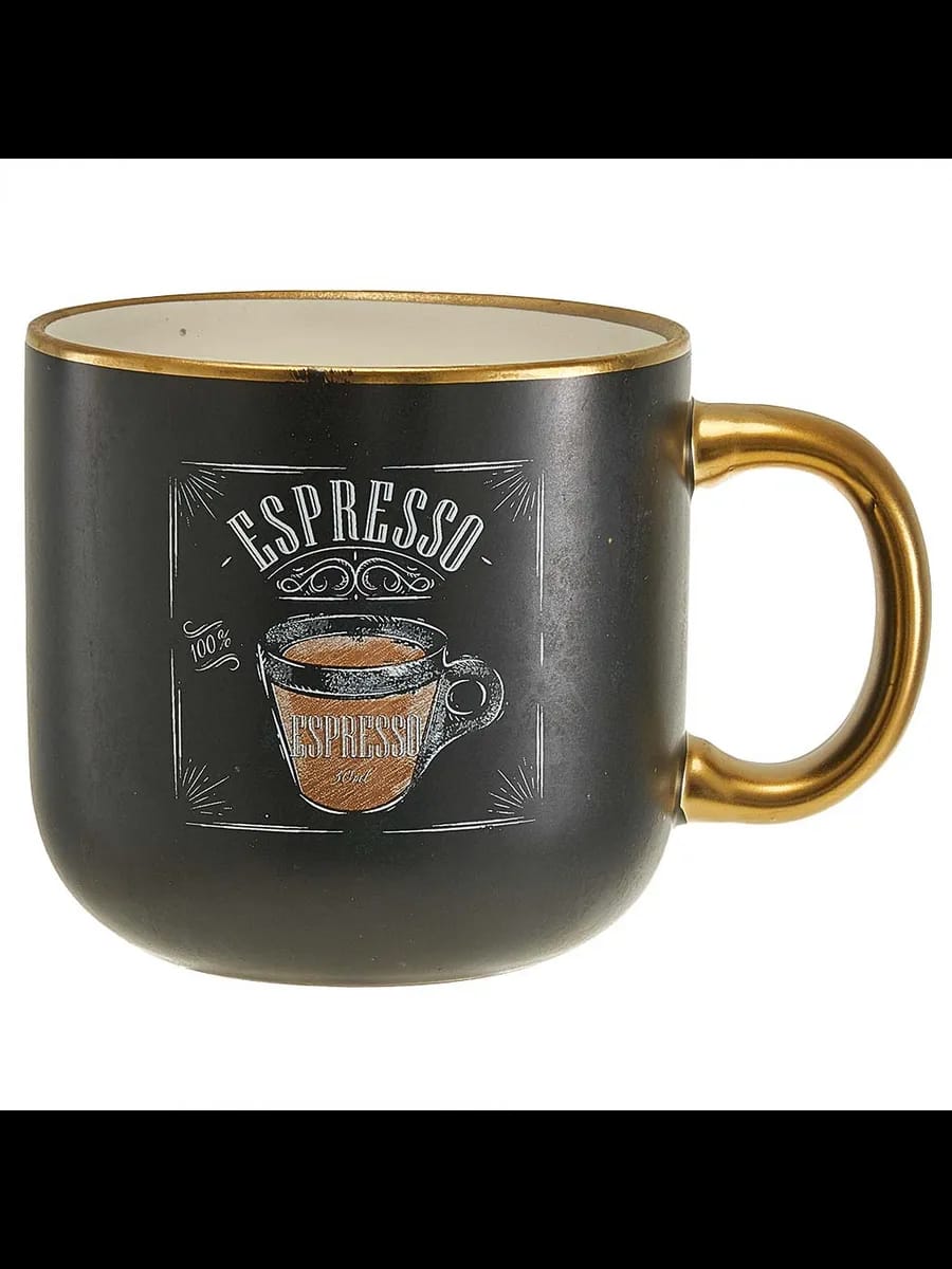 Кружки Кружка Espresso (430 мл) в цветной коробке, черный