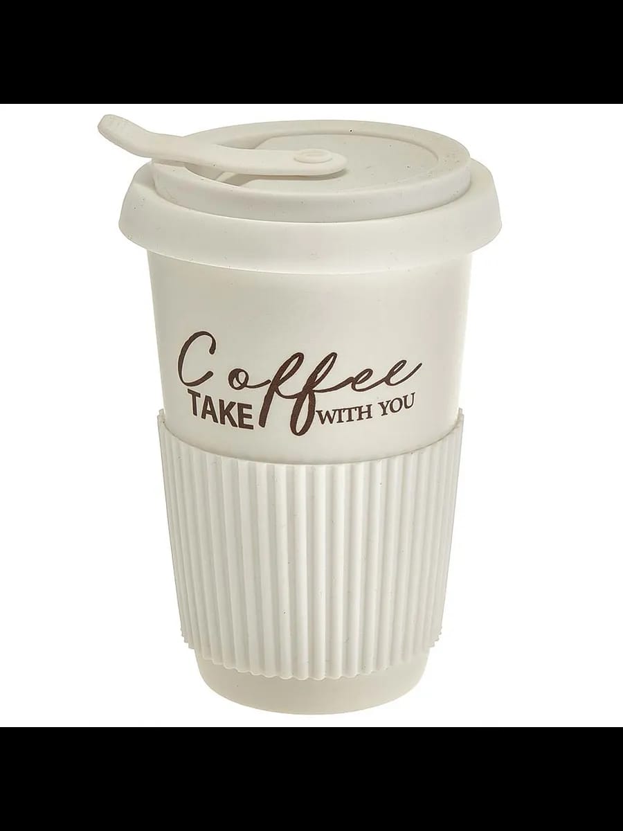Стаканы Стакан для кофе и чая с крышкой Coffee (450 мл) в...