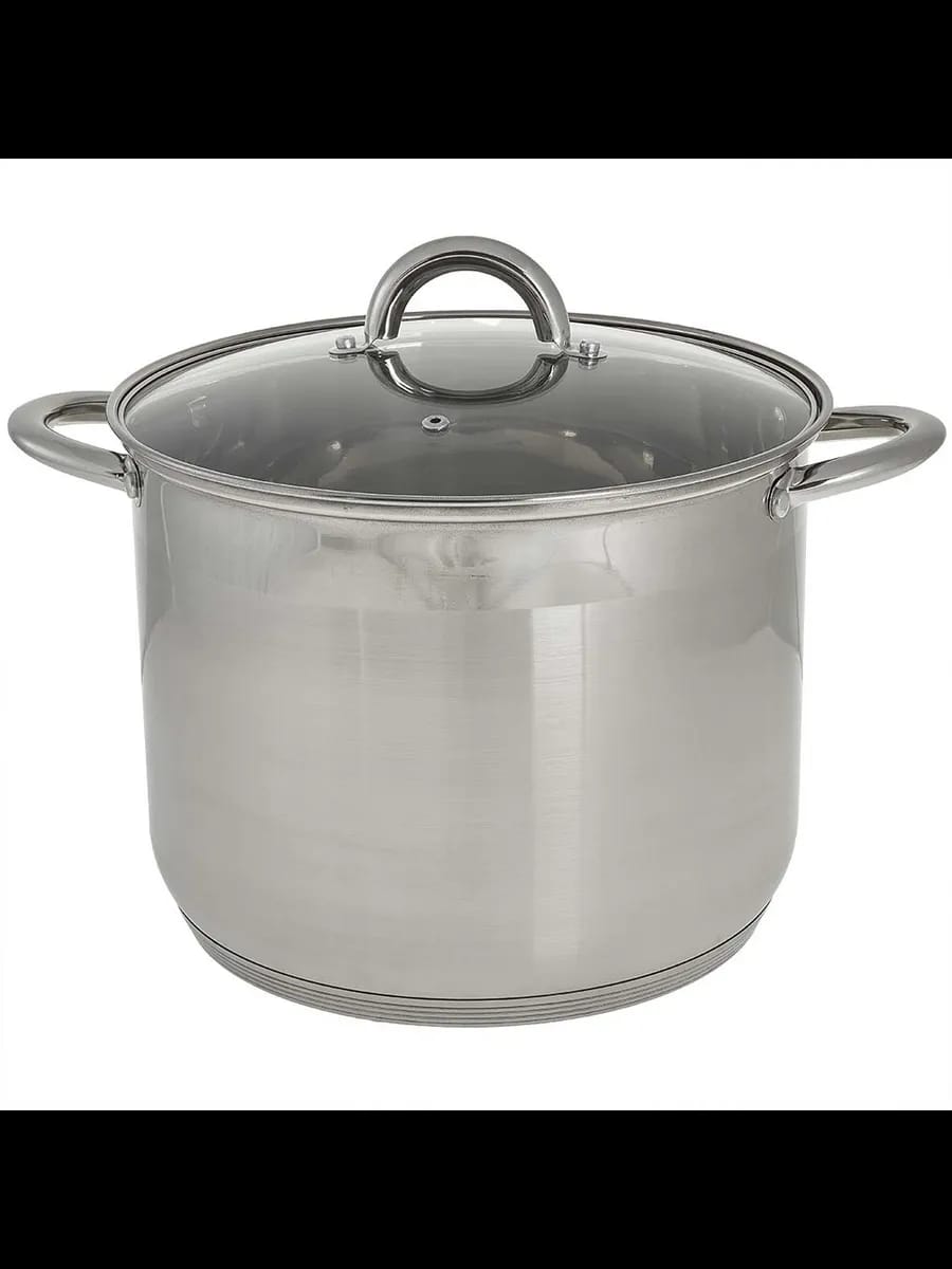 Кастрюли WEBBER BE-368/2 Кастрюля из нержавеющей стали 12...
