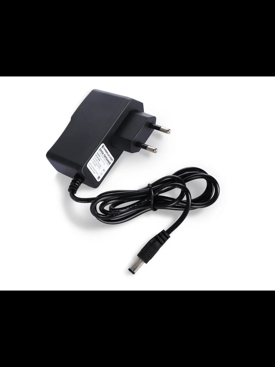 Блок питания (адаптер) для светодиодной ленты с вилкой 12V