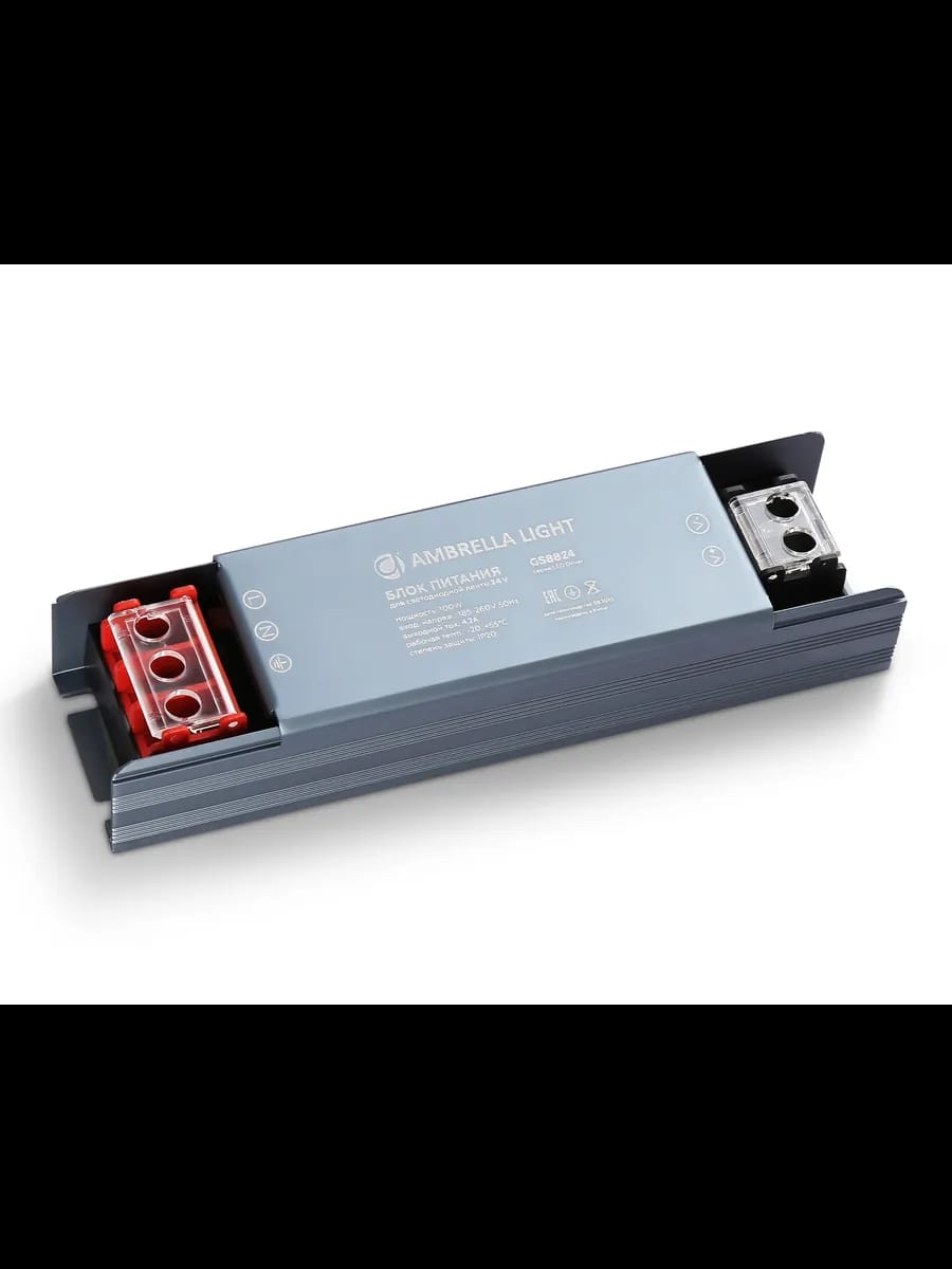 Блок питания для светодиодной ленты 24V 100W 4.2A IP20